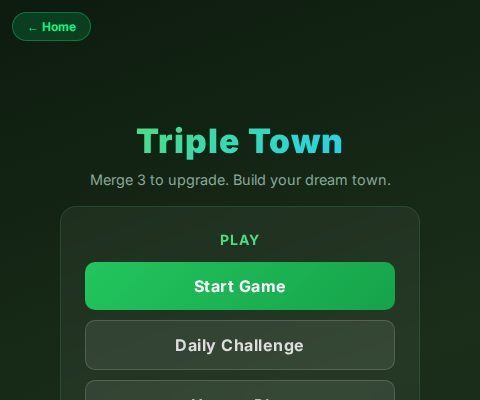 Triple Town – Merge Puzzle